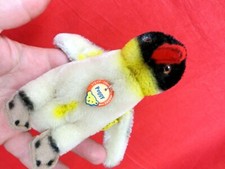 100 ORIGINAL STEIFF : 1950's/60's : PEGGY THE PENGUIN 4314 , 07 WITH TAGS