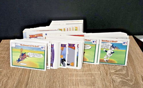 Huge Lot Upper Deck Looney Tunes Baseball Trading Cards 1990 300+ cards
