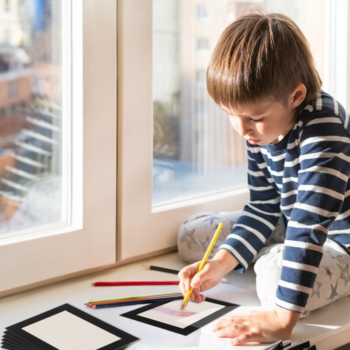 6pcs Kids Art Frames Paper Frames Picture Frames Children Artwork