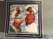 Mozambique 2002 Mother Teresa  mint never hinged  stamp sheet R23875