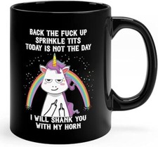Funny Unicorn Gifts For Women Adults, Unicorns Lovers Mom Mug Birthday Gift Chri