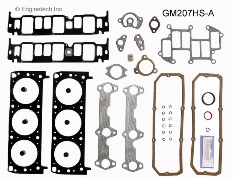 Conjunto completo de junta de cabeça para 1993-1995 Chevrolet Camaro Firebird V6 3.4L Vin E,S - Imagem 3 de 3