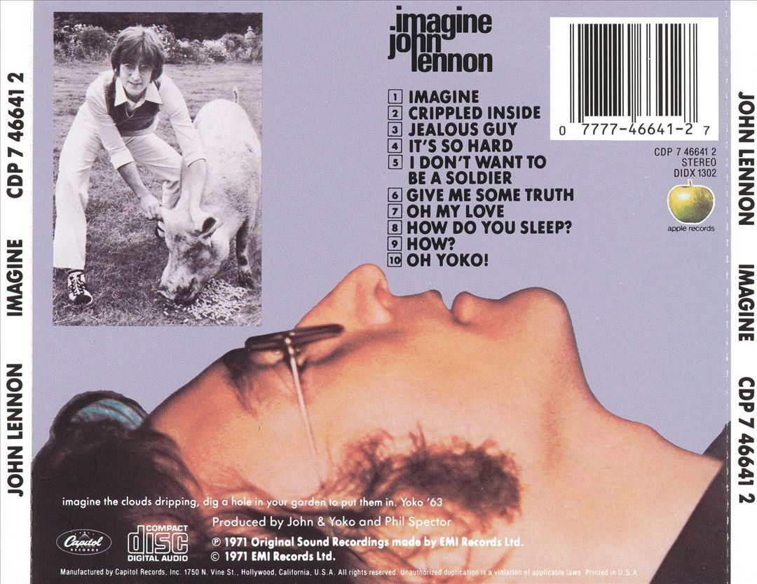 JOHN LENNON IMAGINE NEW CD 77774664127| eBay