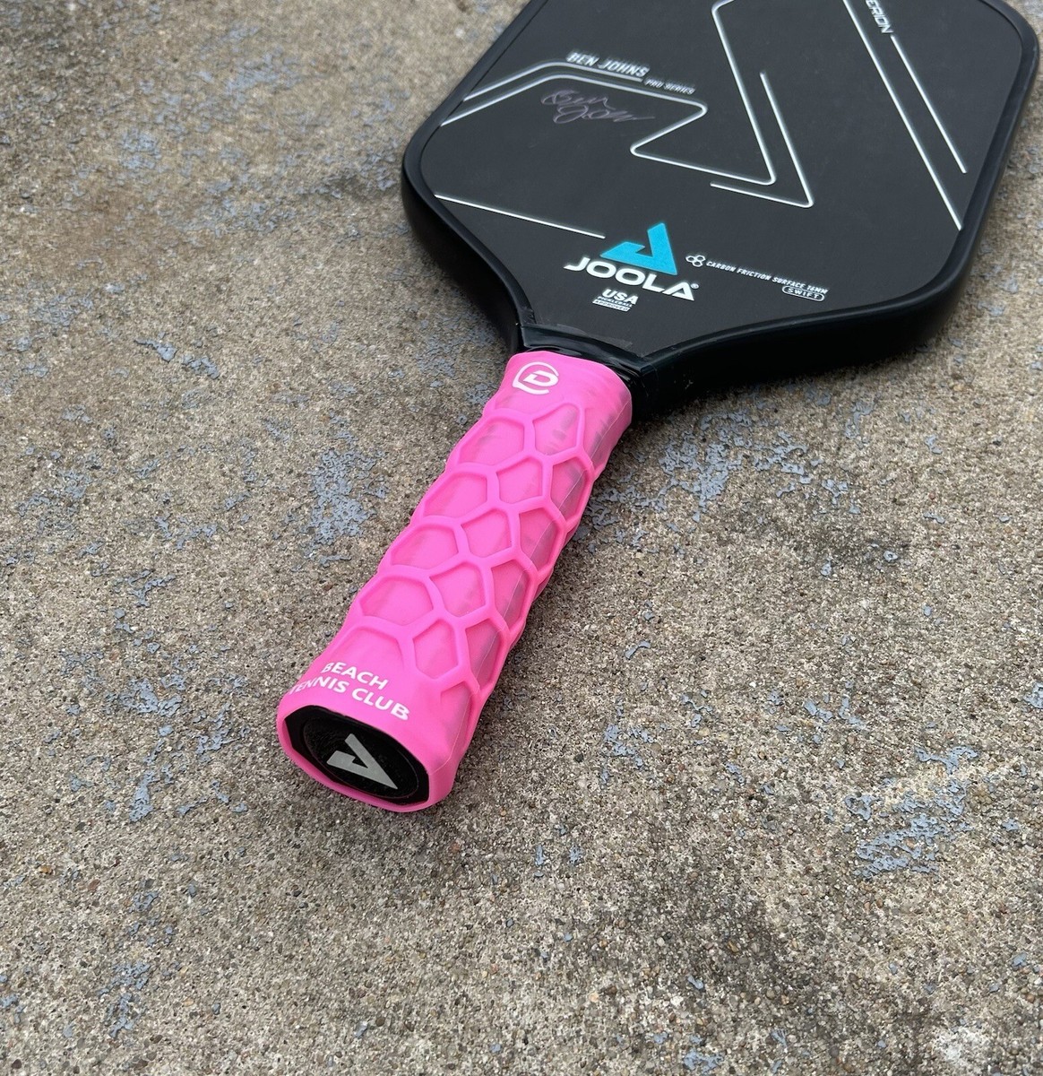 Ergonomic Hex Grip For Pickleball (pink) - similar To