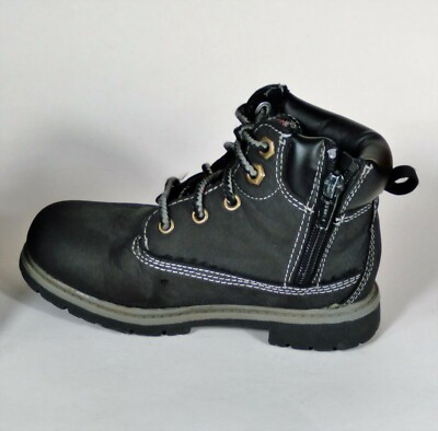 Youth Faded Glory Black Hiking Boots Size 11