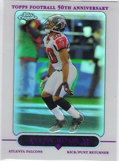 2005 Topps Chrome Football Insert/Parallel Singles (Pick Your Cards)