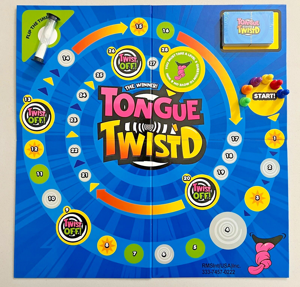 Tongue Twist'd Tongue Twister Board Game Games Hub Complete