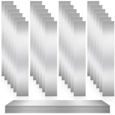 24 Pcs 304 Stainless Steel Strips Shim Stock Metal Shims 1" Width X 6" Length As