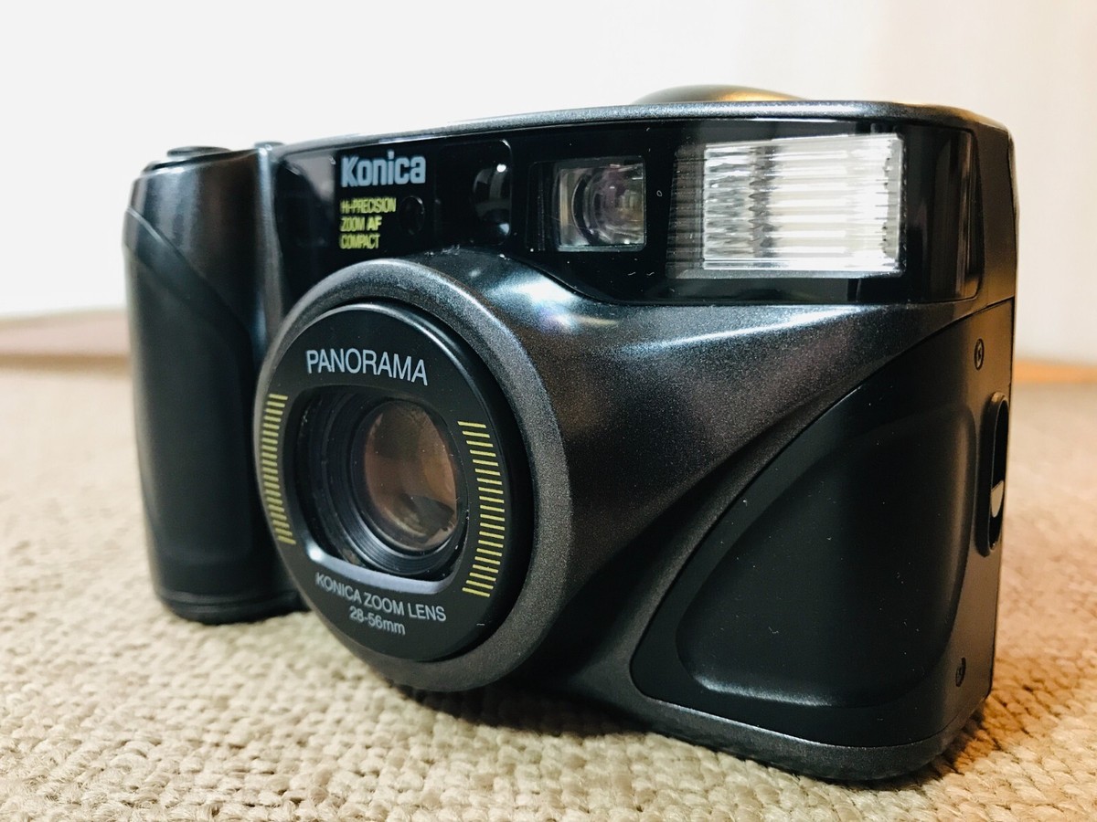 Konica Panorama Zoom AF Black 35mm Point & Shoot Film Camera from