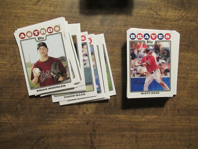 Pick From List: 2008 Topps & Topps Update Highlights Baseball Cards