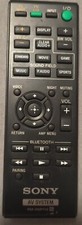 Original Sony AV System RM-ANP114 Remote Control Untested