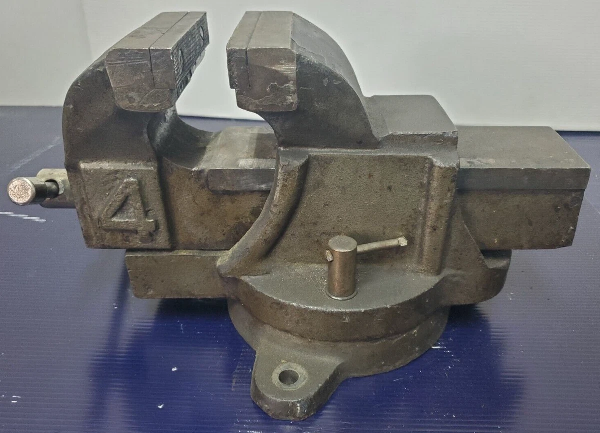Allied Heavy Duty 4 Bench Vise Swivel 4.25