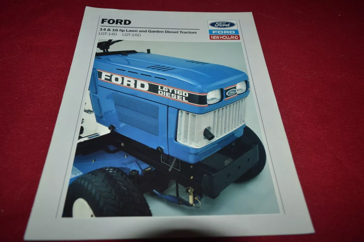 Ford LGT 14D LGT 16D Diesel Lawn Garden Tractor Dealer Brochure DCPA10