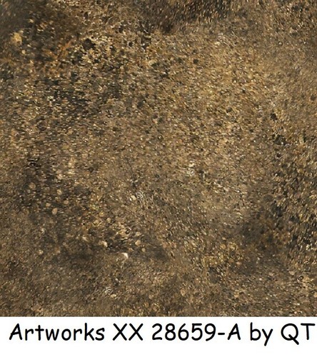 Artworks XX Horses Blue Blender cotton quilt fabric by QT Fabrics 28659-B - Picture 5 of 5