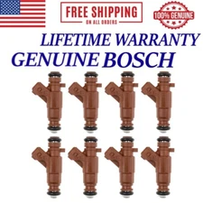 8X OEM Bosch Fuel Injectors Fits 00-06 Mercedes-Benz 5.0L 4.3L V8 0280156016