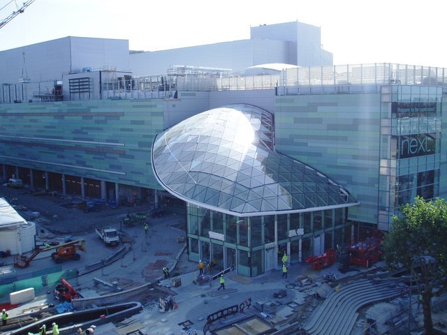 Foto 6x4 Westfield Einkaufszentrum in Endbauphase. Hamm C2008