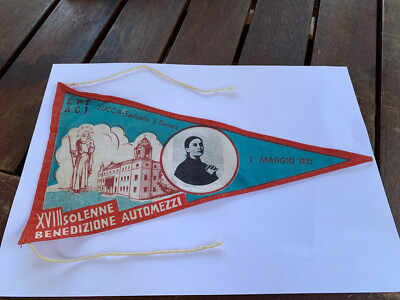 Flag X Auto Lucca 1970 E.p.t. A.c.i.  Santa Gemma Galgani 