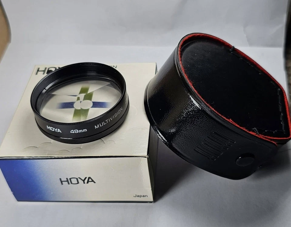 Hoya 49mm Multi Image Figure 3F Lens Filter MULTIVISION 3 Face Multiple 49 mm 49 - Image 2 of 4