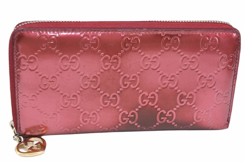 gucci guccissima wallet pink