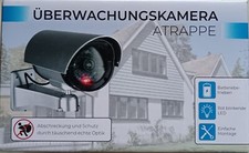 ÜBERWACHUNGSKAMERA DUMMY FAKE KAMERA ATRAPPE ÜBERWACHUNG SICHERHEIT SCHUTZ OVP