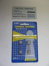 Marine Lighting, "Brite-Up" #01980, Bulb #211-2