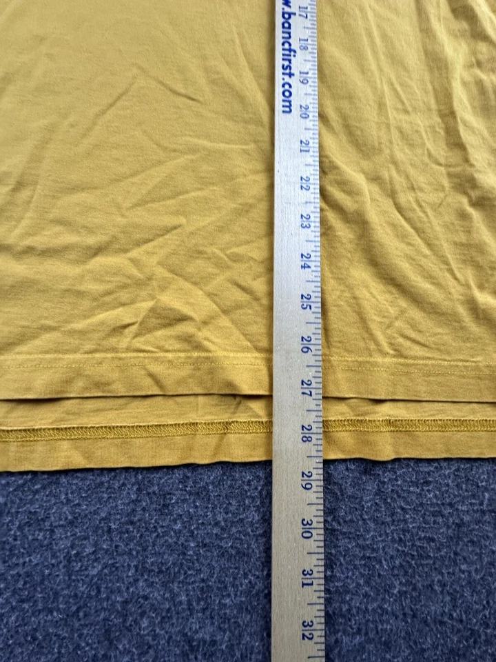 Camisa Lacoste Para Hombre Talla 7 X-Grande Oro Amarillo Polo Manga Corta Pullover De Colección Foto 4 de 4