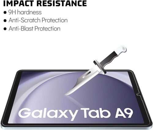 2Pcs Tempered Glass Screen Protector Cover Samsung Galaxy Tab A9 A9+ A8 A7 Lite - Picture 4 of 14