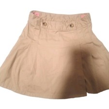 French Toast Size 8 Uniform Skooter/ Skort Khaki With Adjustable Waist