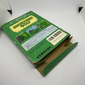 Nintendo Mario Open Golf FC 8-bit NES Complete Box & Manual, Tested