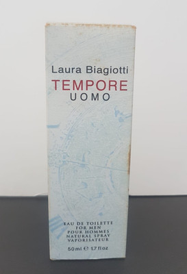 Laura Biagiotti Tempore Uomo Eau de Toilette for men 50 ml Descatalogado