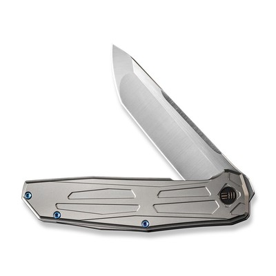 WE Knives Shadowfire Frame Lock 22035-2 Gray Titanium CPM 20CV Pocket Knife