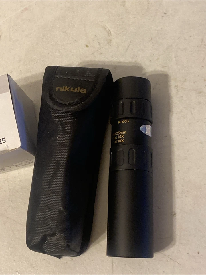Monocular Telescope Black Hunting Optical Prism Scope Binoculars Nikula 30xZoom - Image 2 of 2