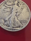 Authentic 1943 P UNITED STATES US Silver WALKING LIBERTY Half Dollar Coin EAGLE