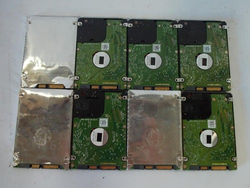 *Lot Of 8* WD Black WD5000LPLX-08ZNTT0 500GB 2.5'' SATA 7200 RPM HDD (J586) - Picture 2 of 3