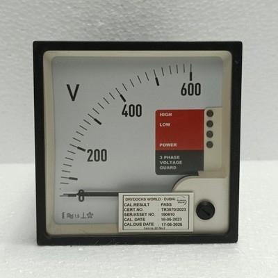 Megacon KEV233E AC Voltage Monitoring Relay | 0 600V Range | 24VDC Aux | 440V