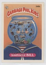 1987 Topps Garbage Pail Kids Series 9 Barnacle Bill (two star back) #349b 0le5