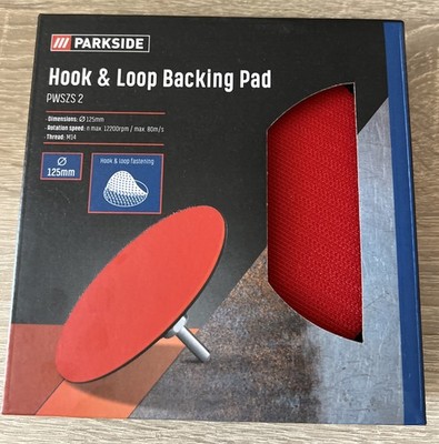 Parkside Hook & Loop Backing Pad Model PWSZS 2