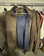 Loro Piana Herren Leder Jacke Ziegenleder Bra...