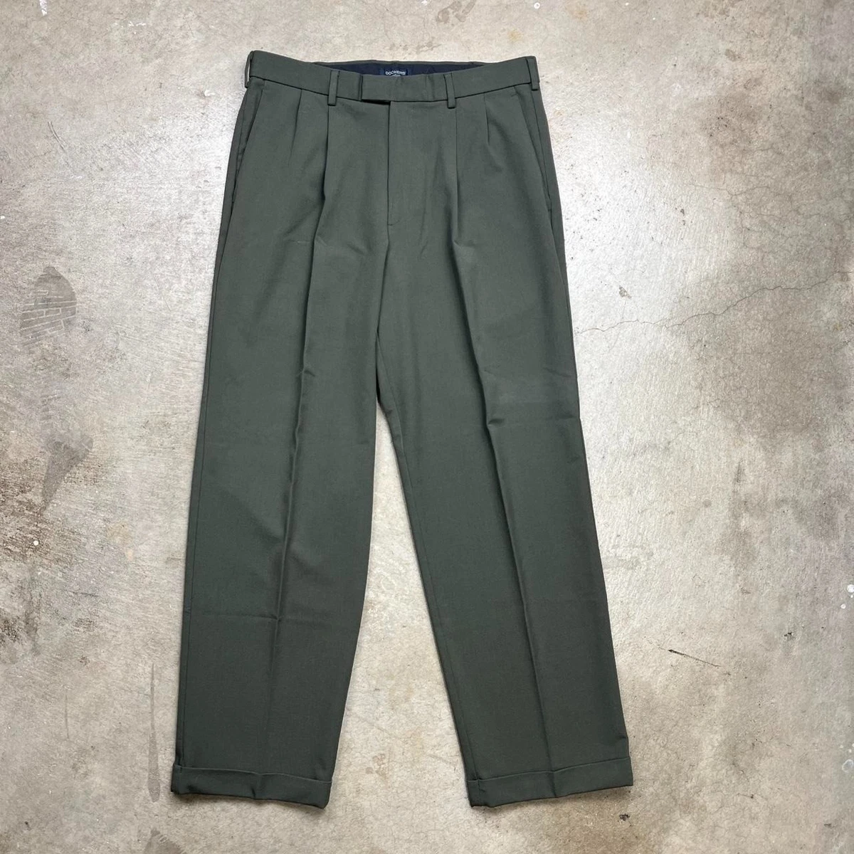 Parka Grande Taille kaki unie avec une coupe droite et un col à capuche