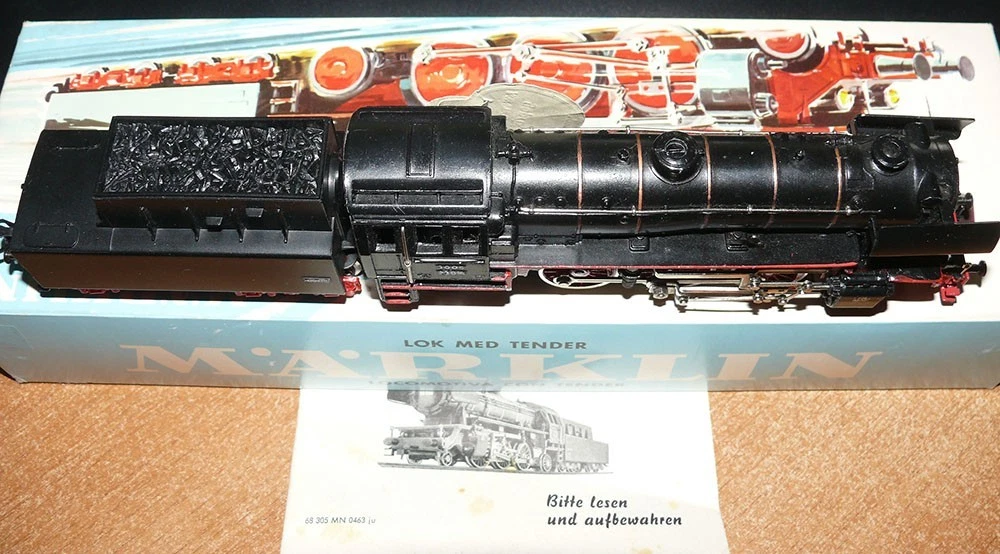 Märklin 3005 , Dampflok der DB , BR 23, neu ,Ovp Bj 61