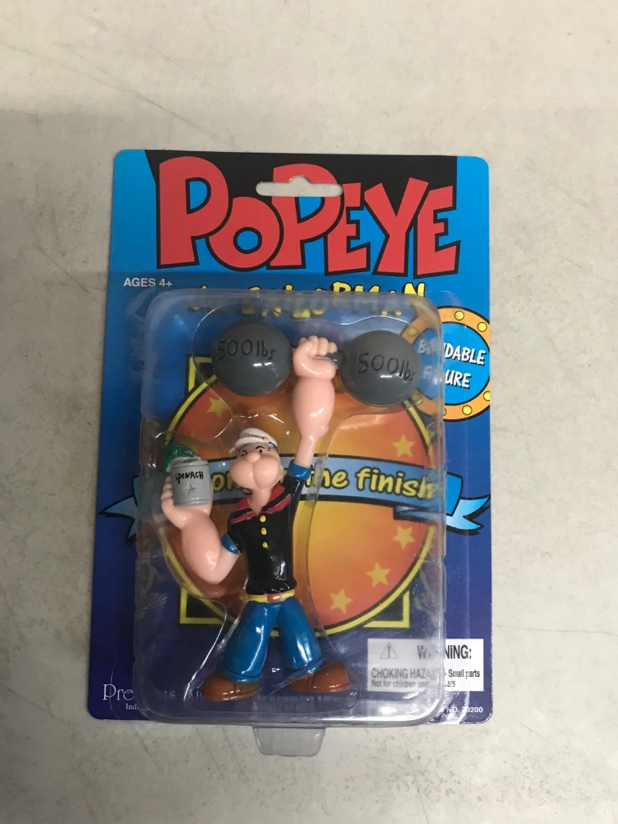 Popeye Cartoon & TV Character Action Figures with Vintage Action