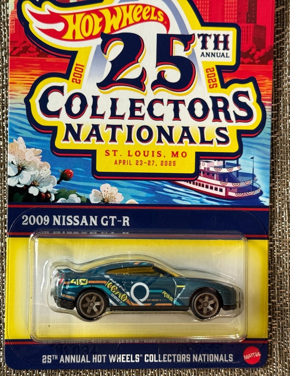 ホットウィール　COLLECTORS NATIONALS GT-R 2025 Hot Wheels 25th Annual Collectors Nationals 2009 Nissan