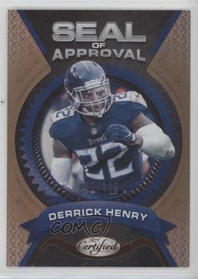 2021 Certified Seal of Approval Mirror Bronze /249 Derrick Henry #SA-9 03rx