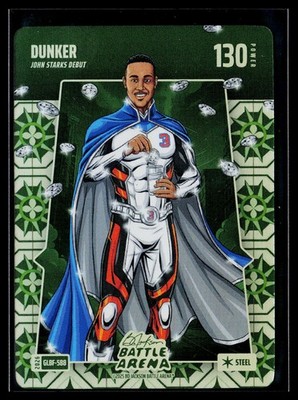 2026 Bo Jackson Battle Arena 588 Dunker John Starks SSP Grandma's Linoleum Steel