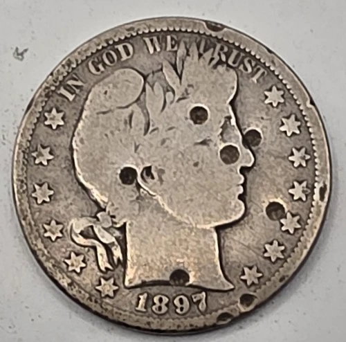 *KEY DATE*  1897-S Barber Silver Half Dollar *FILL the Holes In Your Collection*