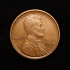1912-S  Lincoln Wheat Cent  AU