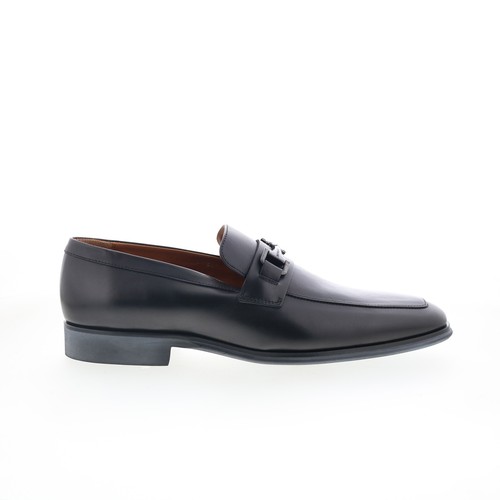 Bruno Magli Black Brice Loafer Slip On 8 1/2 Italy | eBay