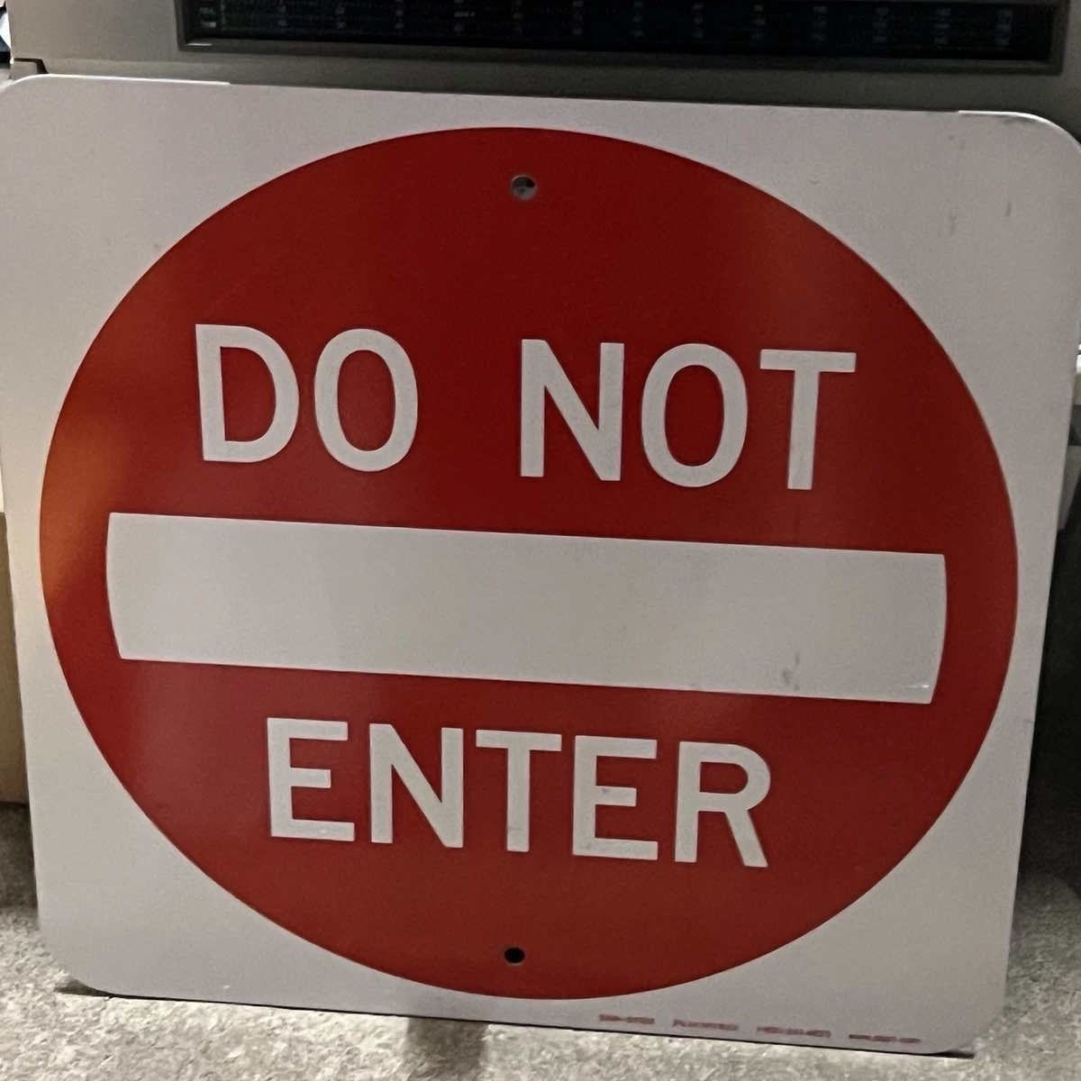 Do Not Enter Sign In Collectible Transportation Signs for sale | eBay
