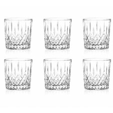 RCR London Crystal Glass 320ml Tumblers Set of 6