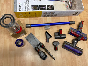 Dyson V10 V11 V15 Zubehör Set Elektrobürste Mini Motorbürste Rohr Schlauch Wandh